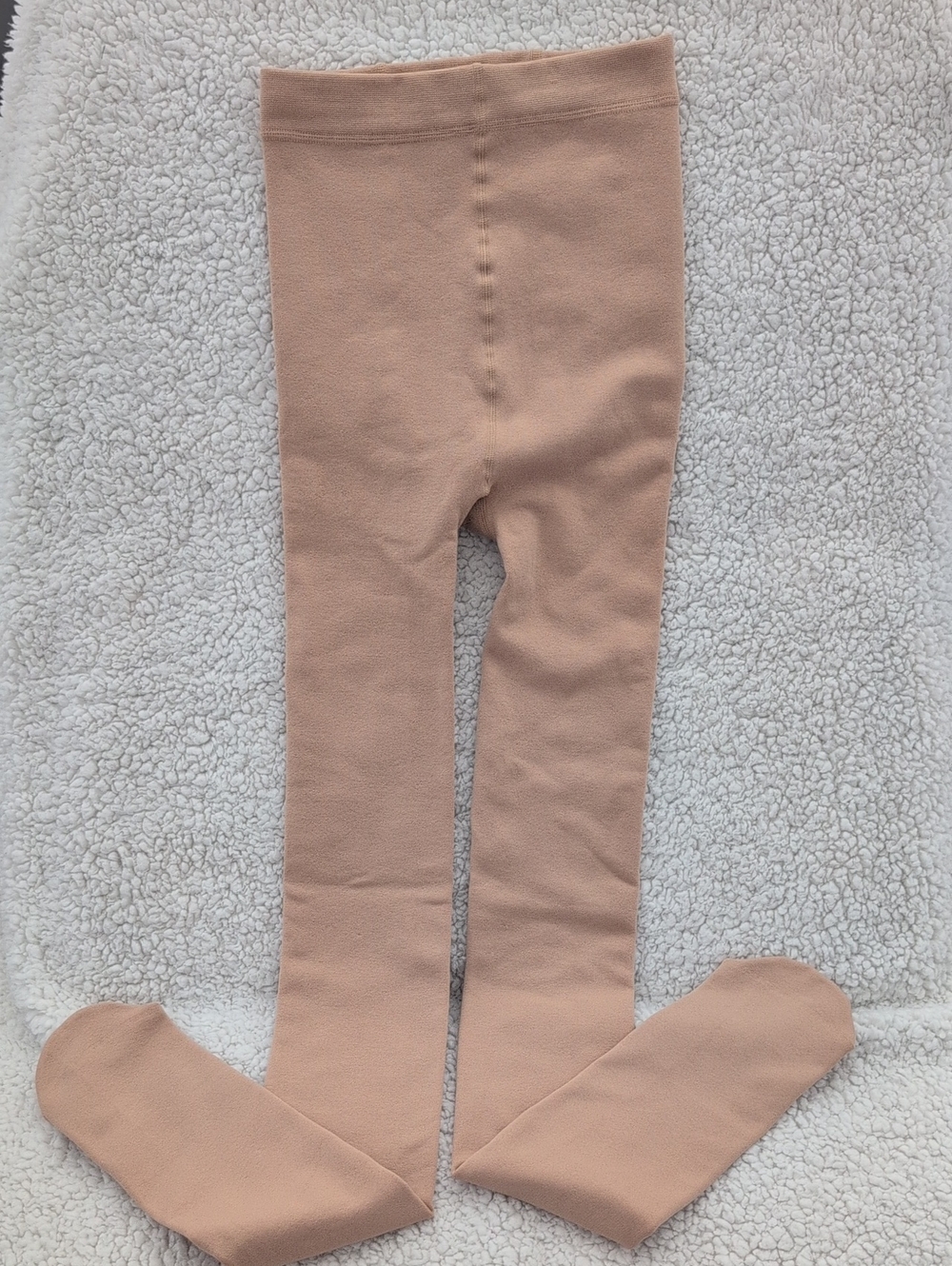 Fleece Lined Nude/Taupe Leggings Tights